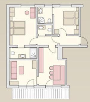Apartmenthaus Berndlalm Neukirchen am Großvenediger Pokoj fotografie